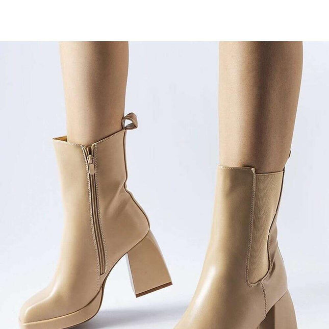 Heel boots model 204731