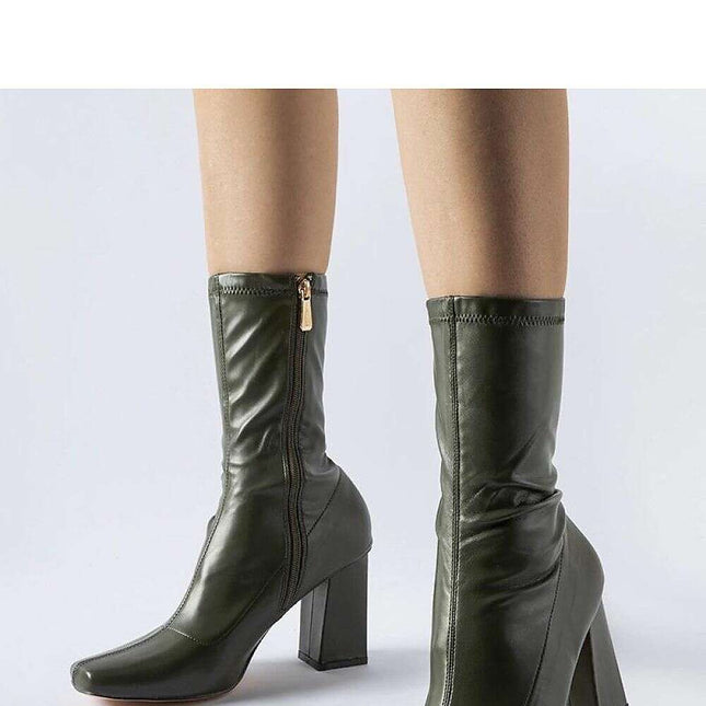 Heel boots model 204736