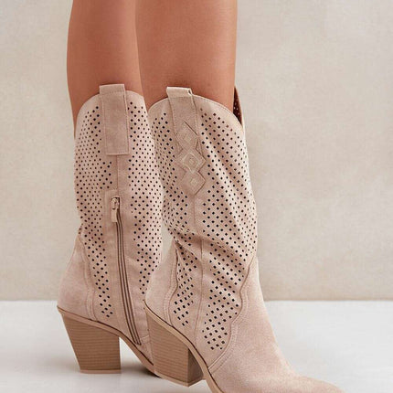 Heel boots model 204741 - Très Elite