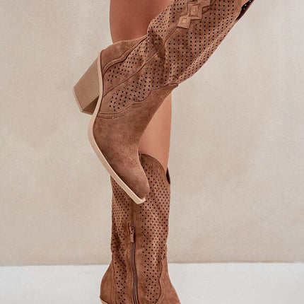 Heel boots model 204741 - Très Elite
