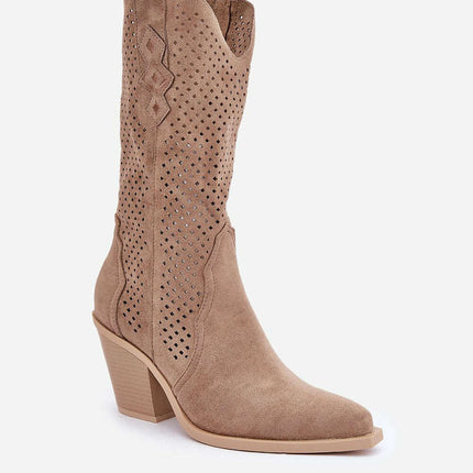 Heel boots model 204741 - Très Elite