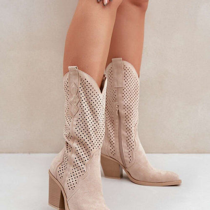 Heel boots model 204741 - Très Elite