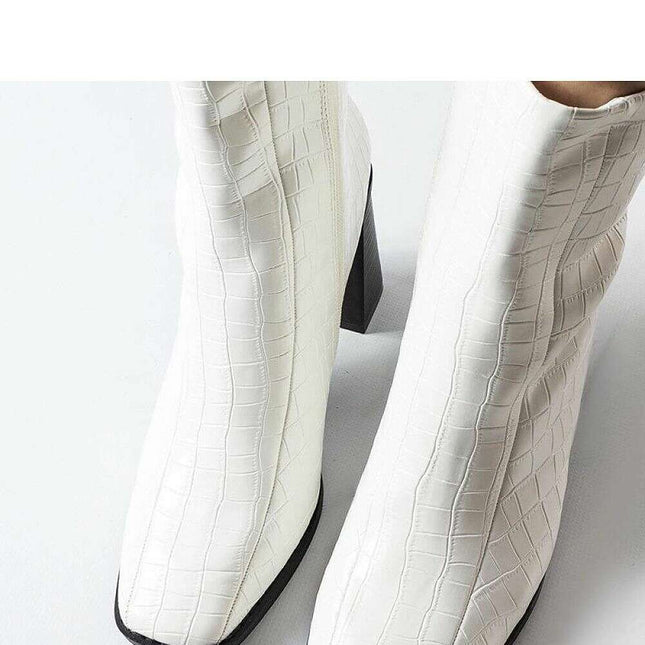 Heel boots model 204772