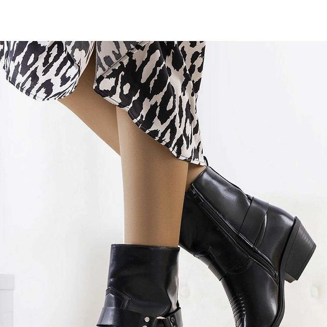 Heel boots model 204782
