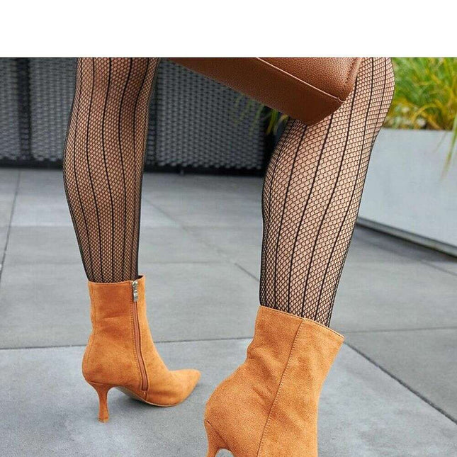 Heel boots model 204818