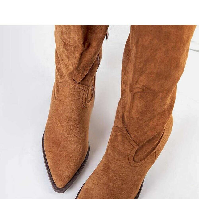 Heel boots model 204847