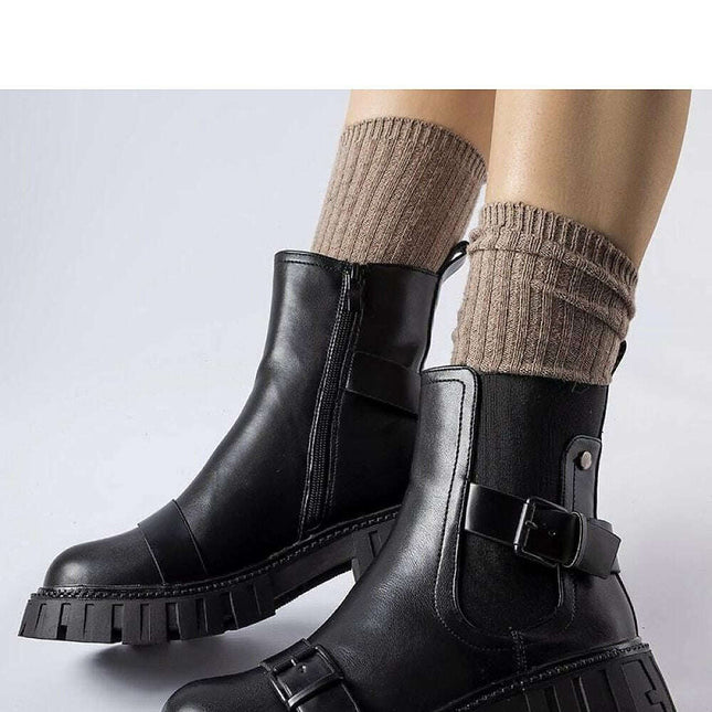 Heel boots model 205078