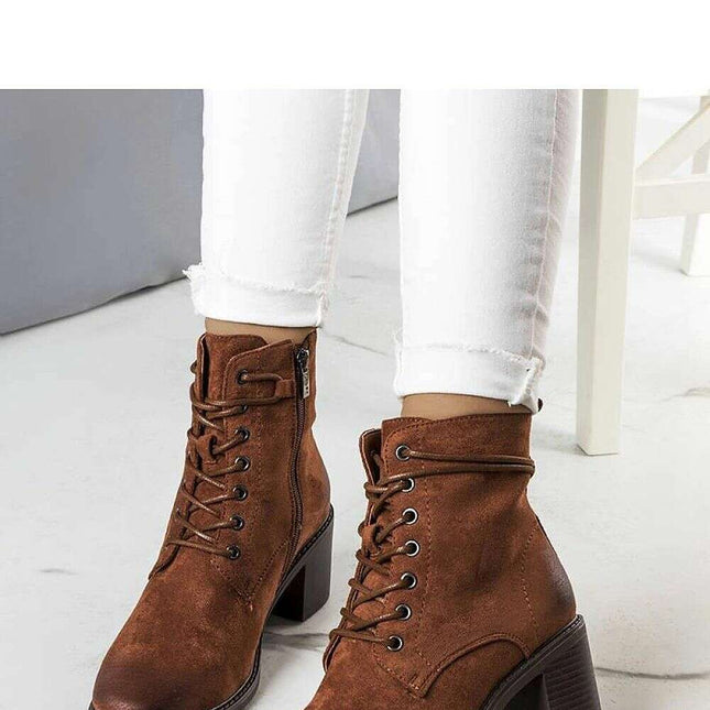 Heel boots model 205139