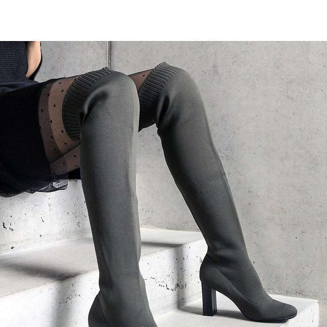 Heel boots model 205778