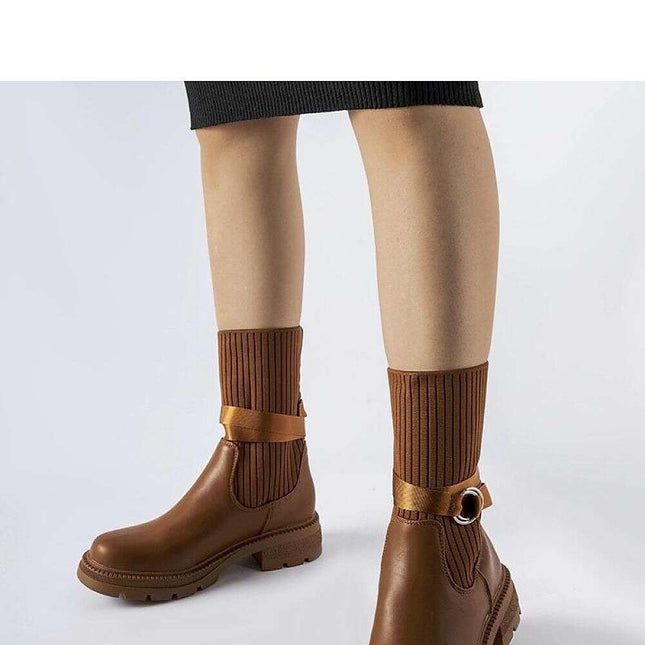 Heel boots model 206486