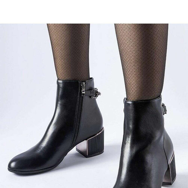 Heel boots model 206491