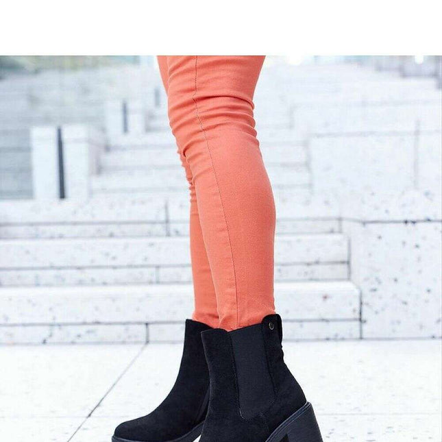 Heel boots model 206546
