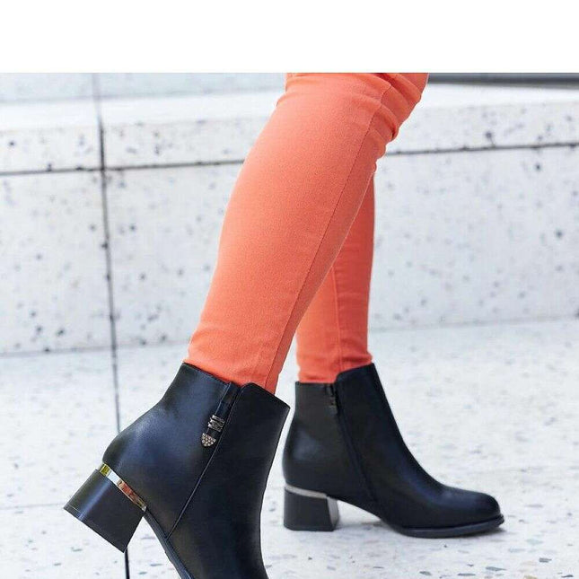 Heel boots model 206548