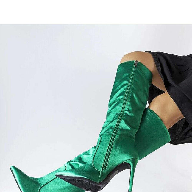 Heel boots model 206583