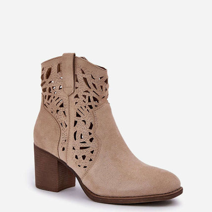 Heel boots model 208458 - Très Elite