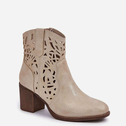 Heel boots model 208458 - Très Elite