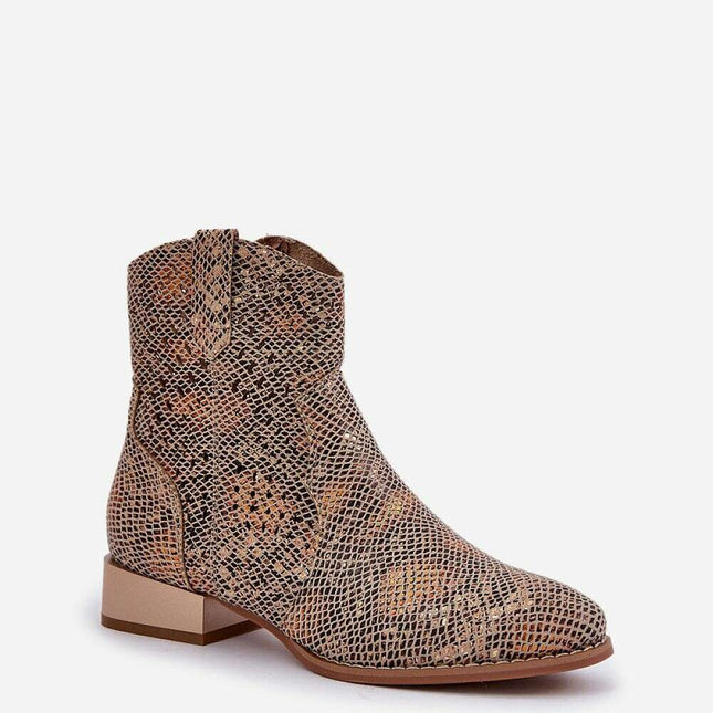 Heel boots model 208461