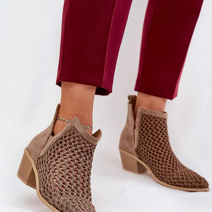 Heel boots model 209413 - Très Elite