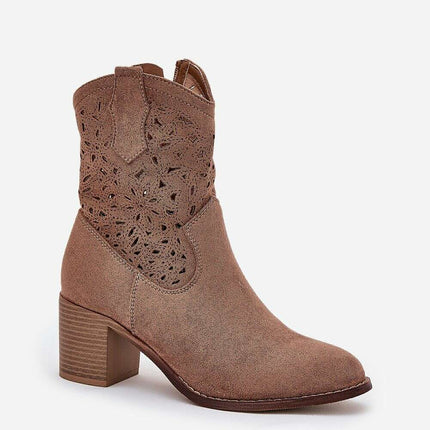 Heel boots model 209415 - Très Elite