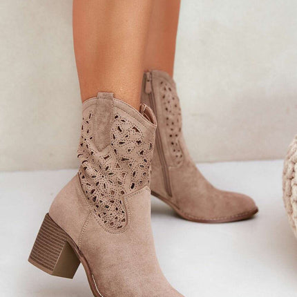 Heel boots model 209415 - Très Elite