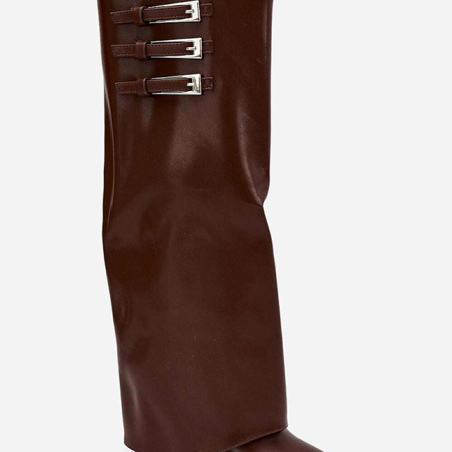 Heel boots model 216788