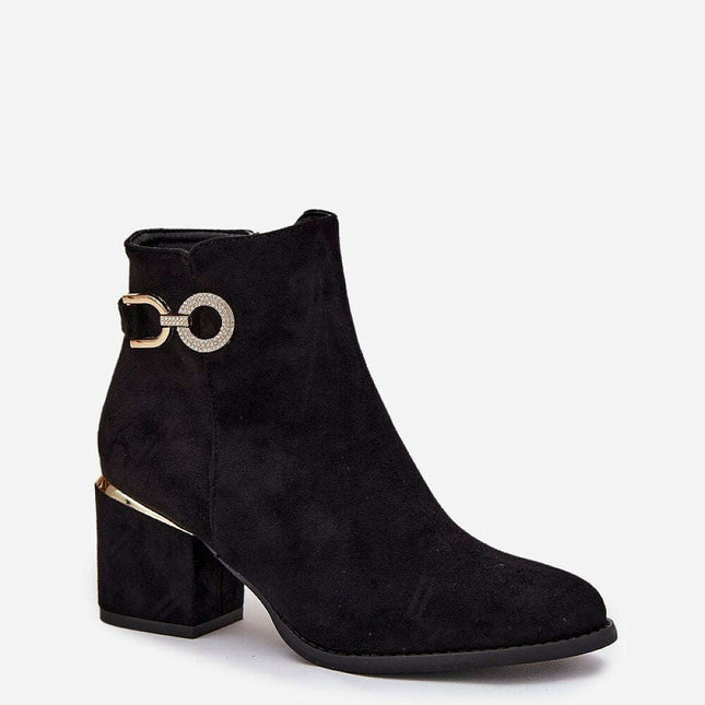 Heel boots model 216808