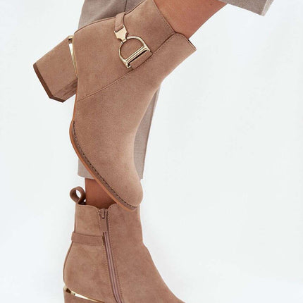 Heel boots model 216811 - Très Elite