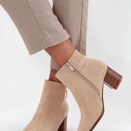 Heel boots model 216812 - Très Elite