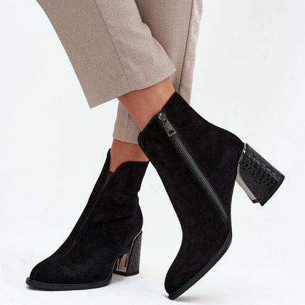 Heel boots model 216831 - Très Elite
