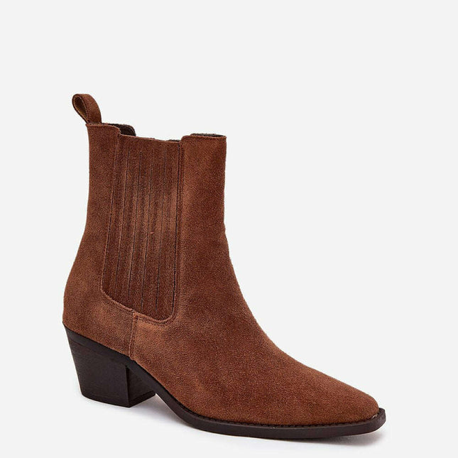 Heel boots model 216948