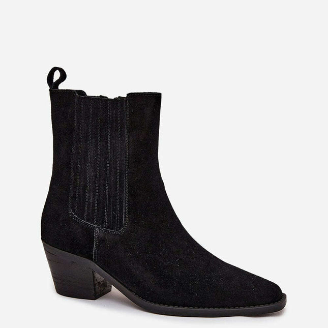 Heel boots model 216949