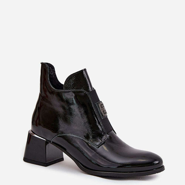 Heel boots model 216971