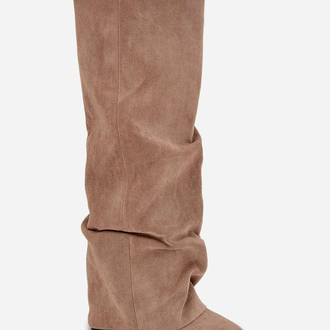 Heel boots model 216987