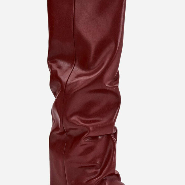 Heel boots model 216990