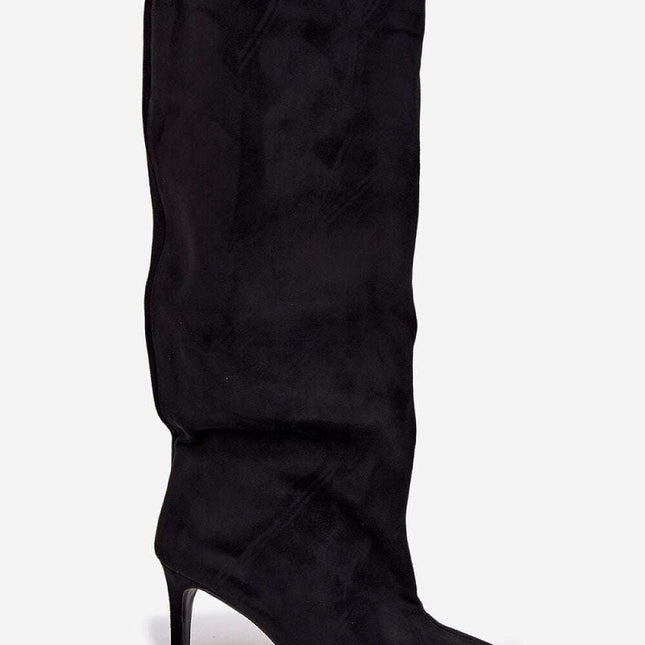 Heel boots model 216993