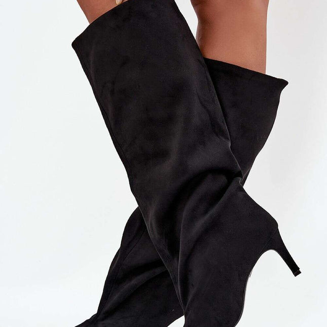 Heel boots model 216993