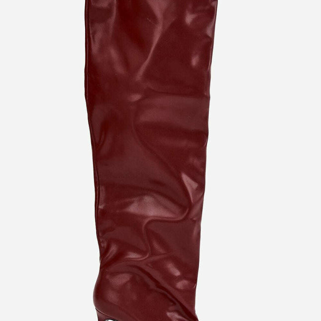 Heel boots model 216994