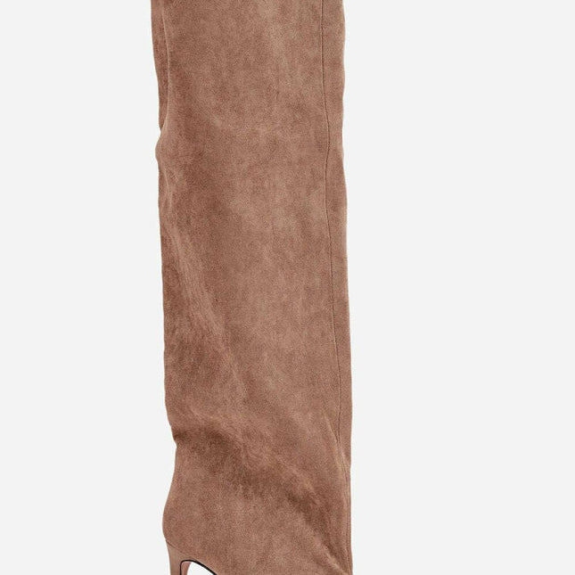 Heel boots model 216997