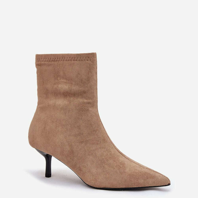 Heel boots model 217170