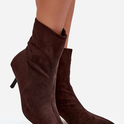 Heel boots model 217171 - Très Elite