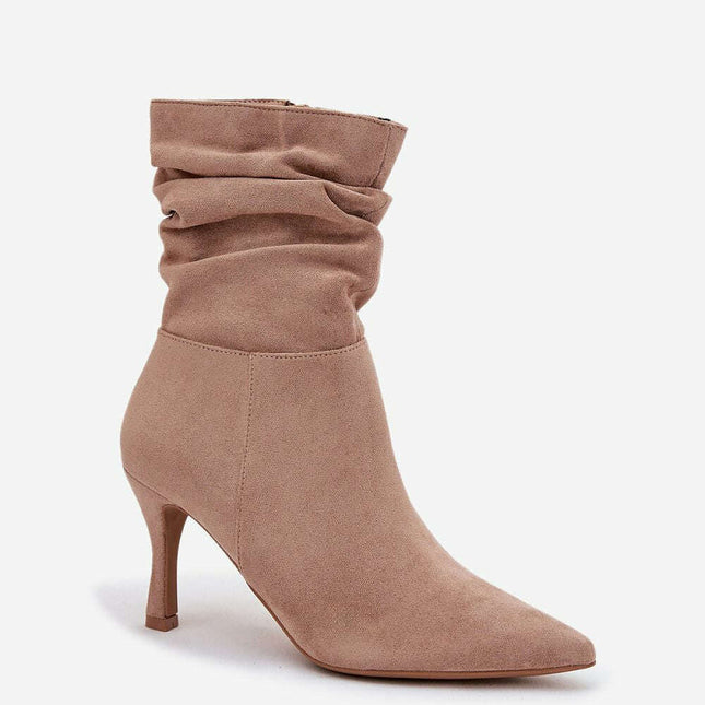 Heel boots model 217172