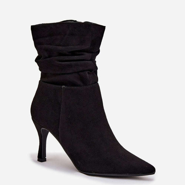 Heel boots model 217173