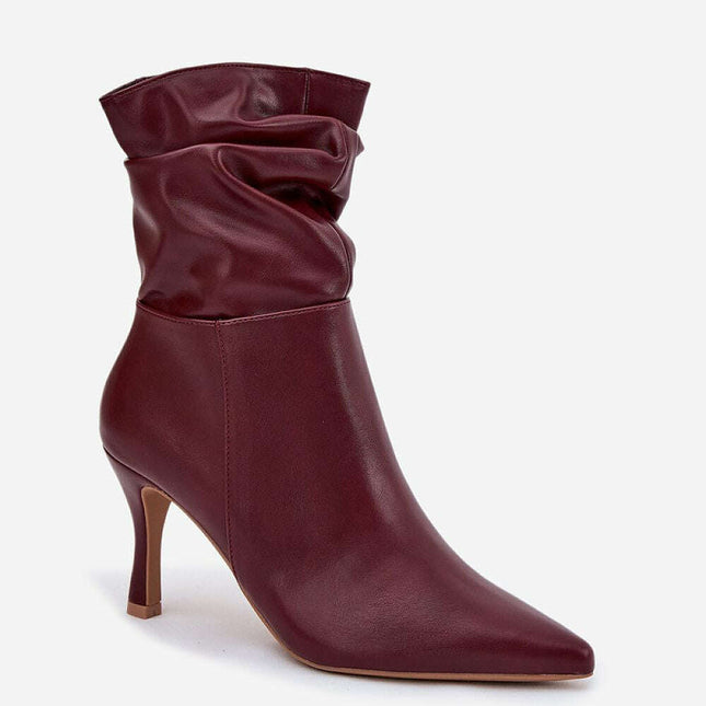 Heel boots model 217174