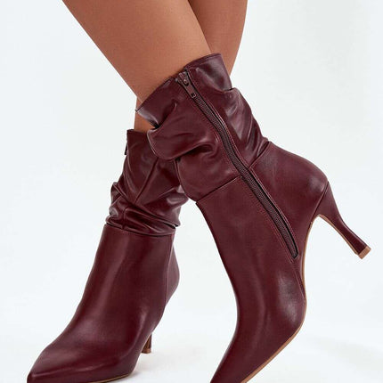 Heel boots model 217174 - Très Elite