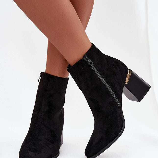 Heel boots model 217191