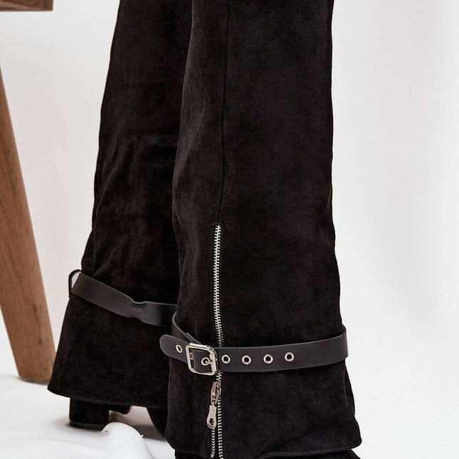 Heel boots model 217211