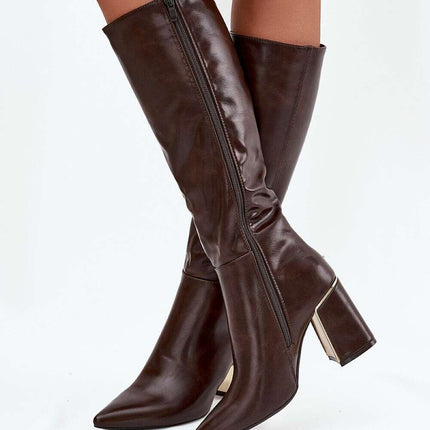 Heel boots model 217215 - Très Elite