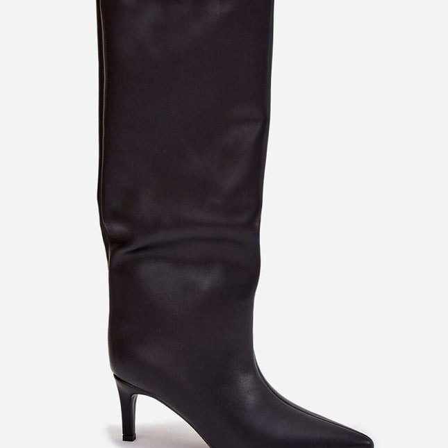 Heel boots model 217220