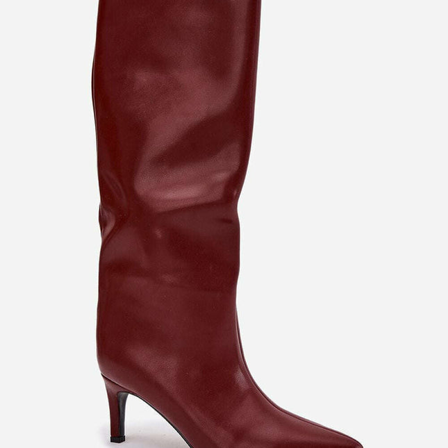 Heel boots model 217221