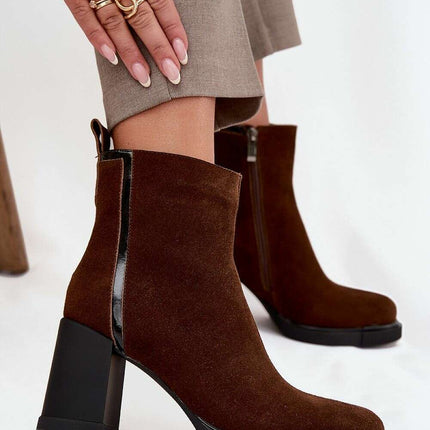 Heel boots model 217493 - Très Elite